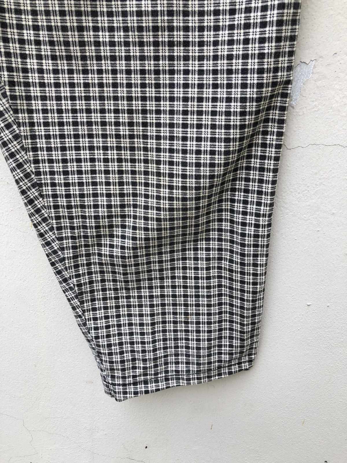 Hook-Ups Vintage 90s GOUGE Trashwear Checkered Baggy Trouser Size US 34 / EU 50 - 6 Thumbnail