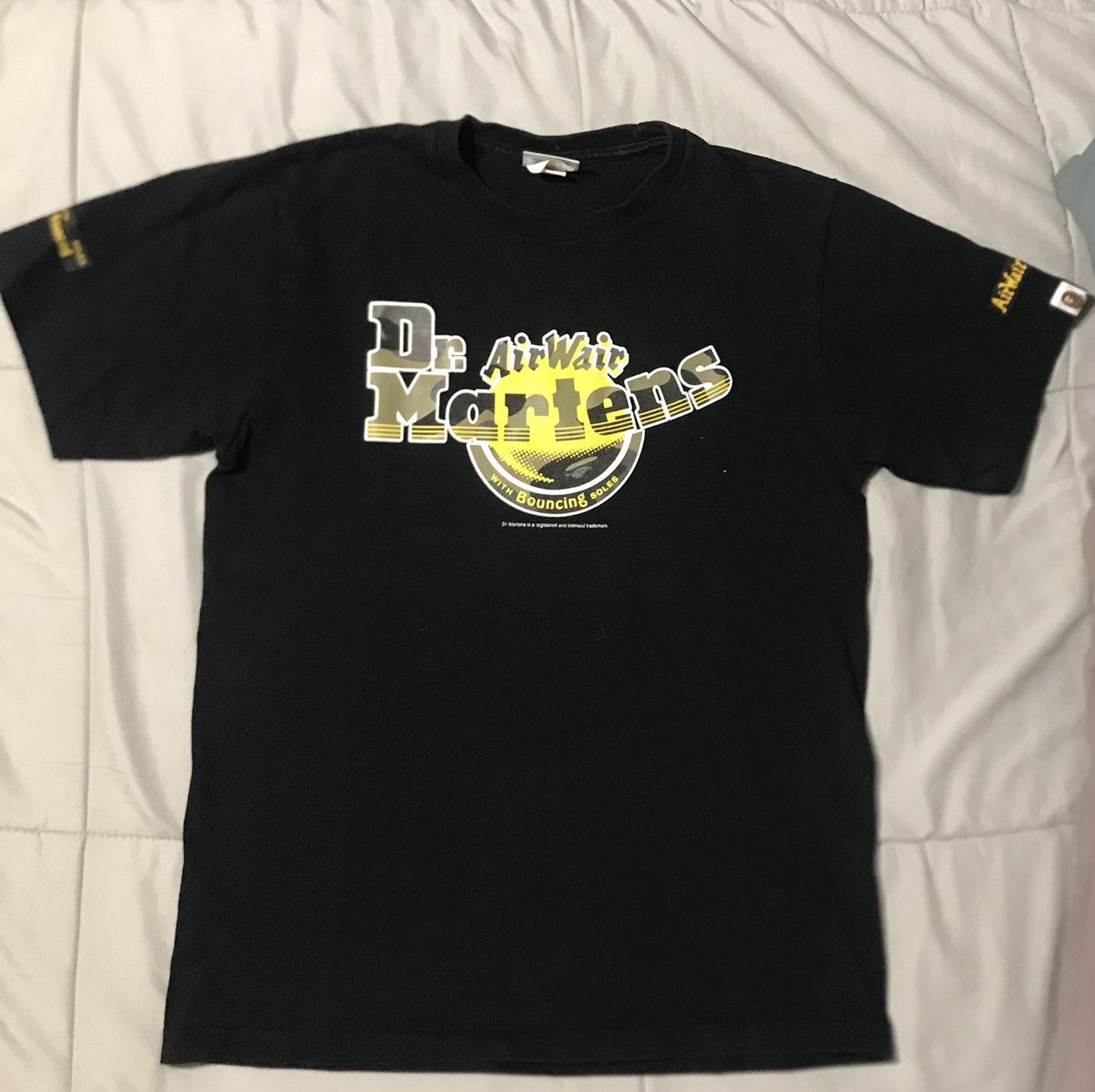 Bape dr martens t shirt hotsell