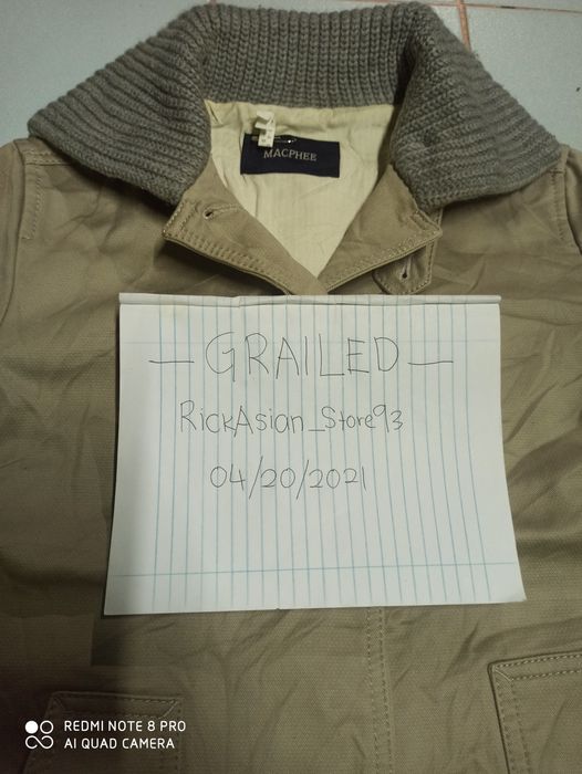 Japanese Brand Macphee Jacket By Tomorrowland | Grailed