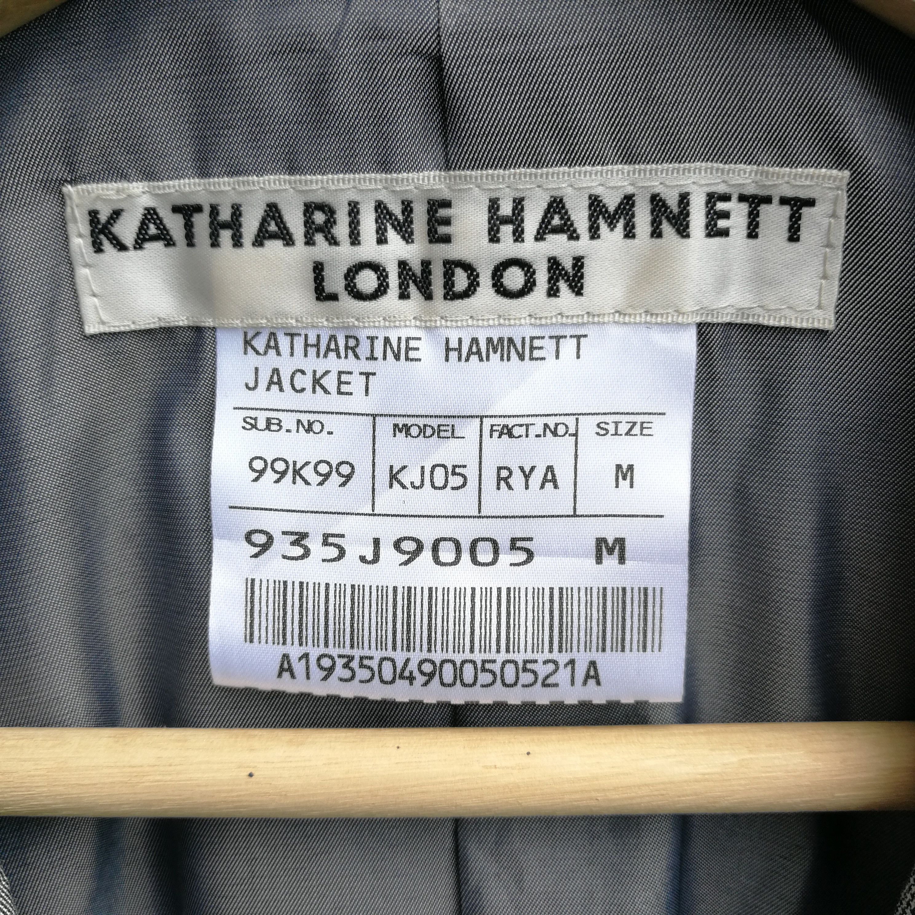 Katharine Hamnett London Katharine Hamnett Blazer Jacket Size M Size US M / EU 48-50 / 2 - 12 Thumbnail