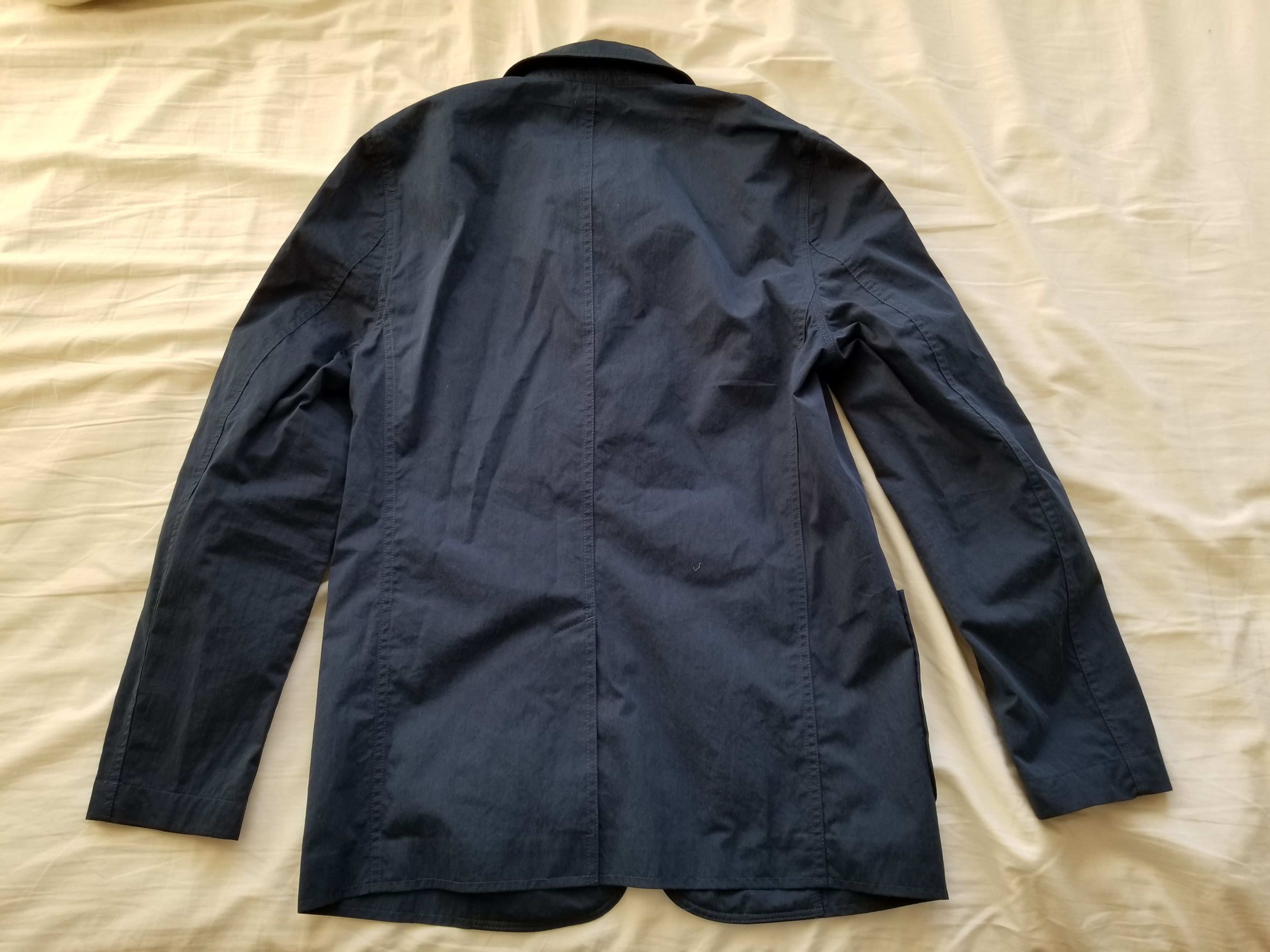 Adsum NWT Lightweight Blazer in Navy size S Size 36R - 5 Thumbnail