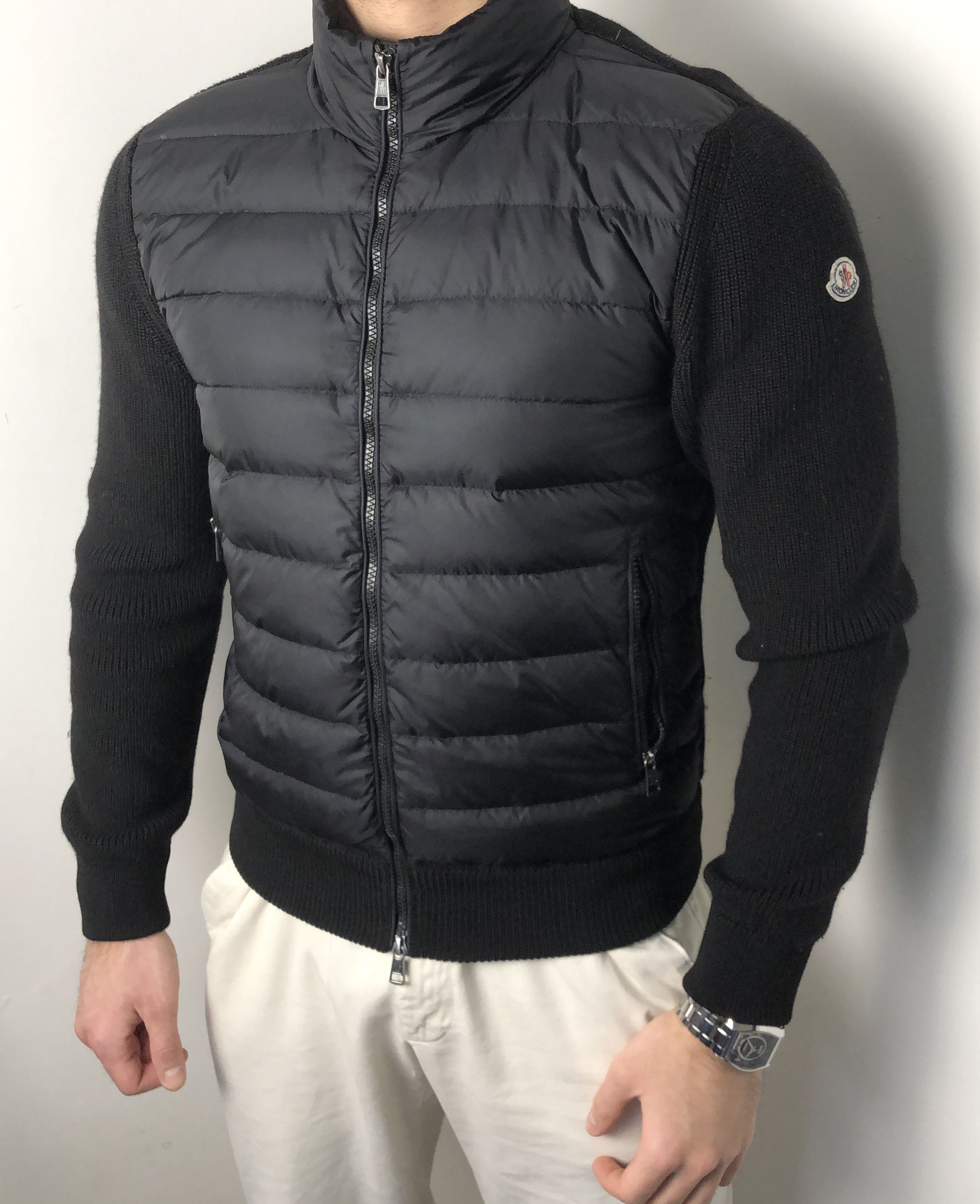 Moncler Moncler Maglia Tricot Cardigan light jacket zip up | Grailed