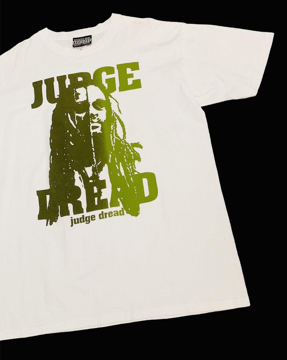 Band Tees × Vintage Rare Design Vintage Reggae Singer Judge Dread T-shirt 2000s Size US L / EU 52-54 / 3 - 4 Thumbnail