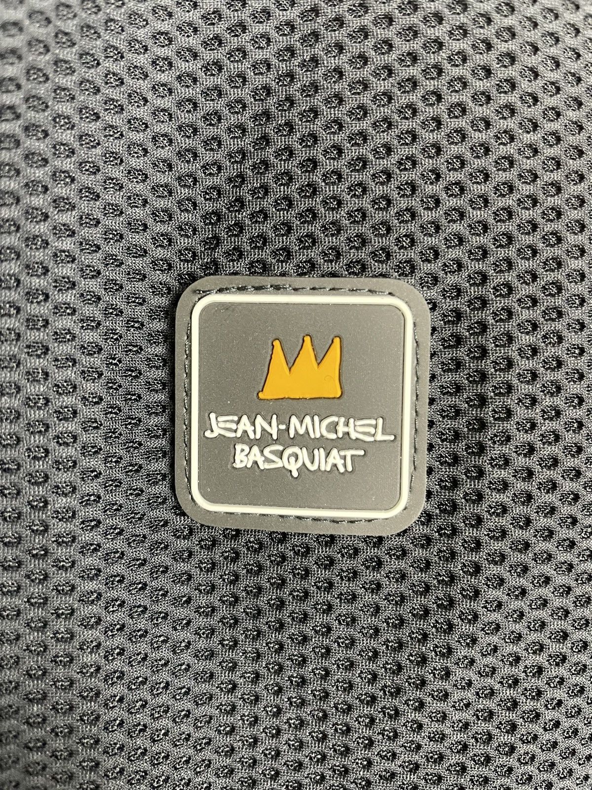 Jean-Michel Basquiat Basquiat PLAY WEAR Mesh Varsity Art Jacket | Korea Drop Size US M / EU 48-50 / 2 - 3 Thumbnail