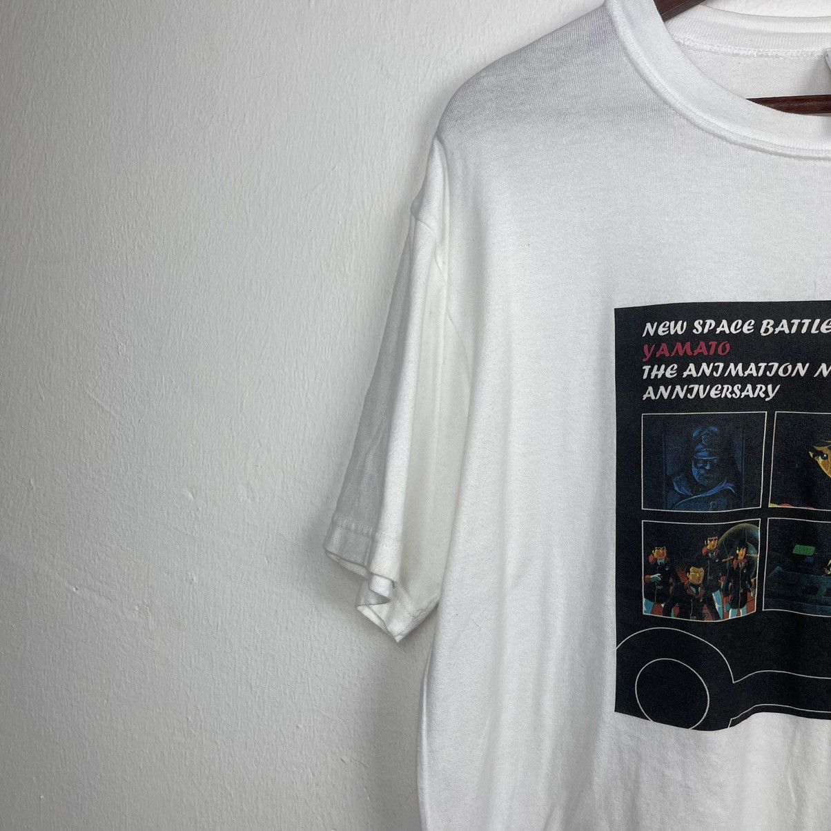 Japanese Brand New space battleship Yamato movie japan tee Size US S / EU 44-46 / 1 - 4 Thumbnail