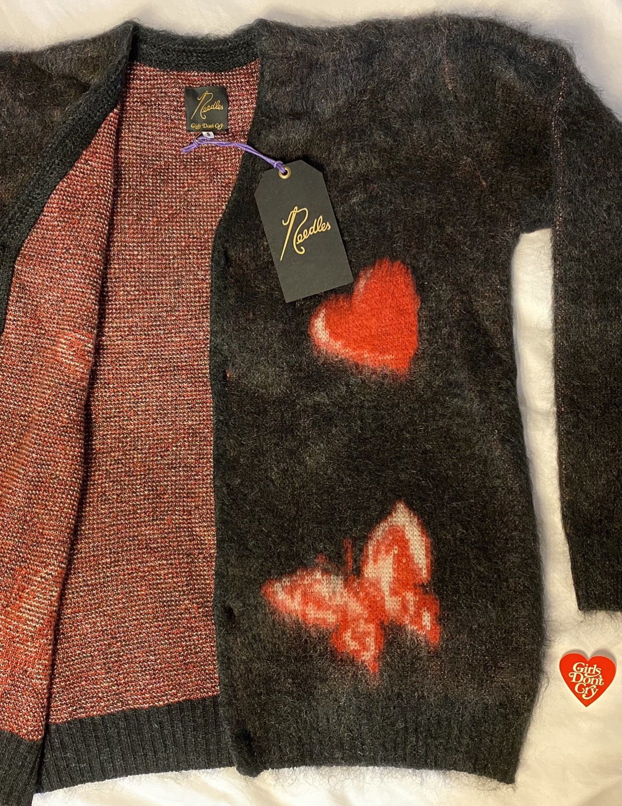 Needles - Girls Don't Cry x Mohair Cardigan - カーディガン