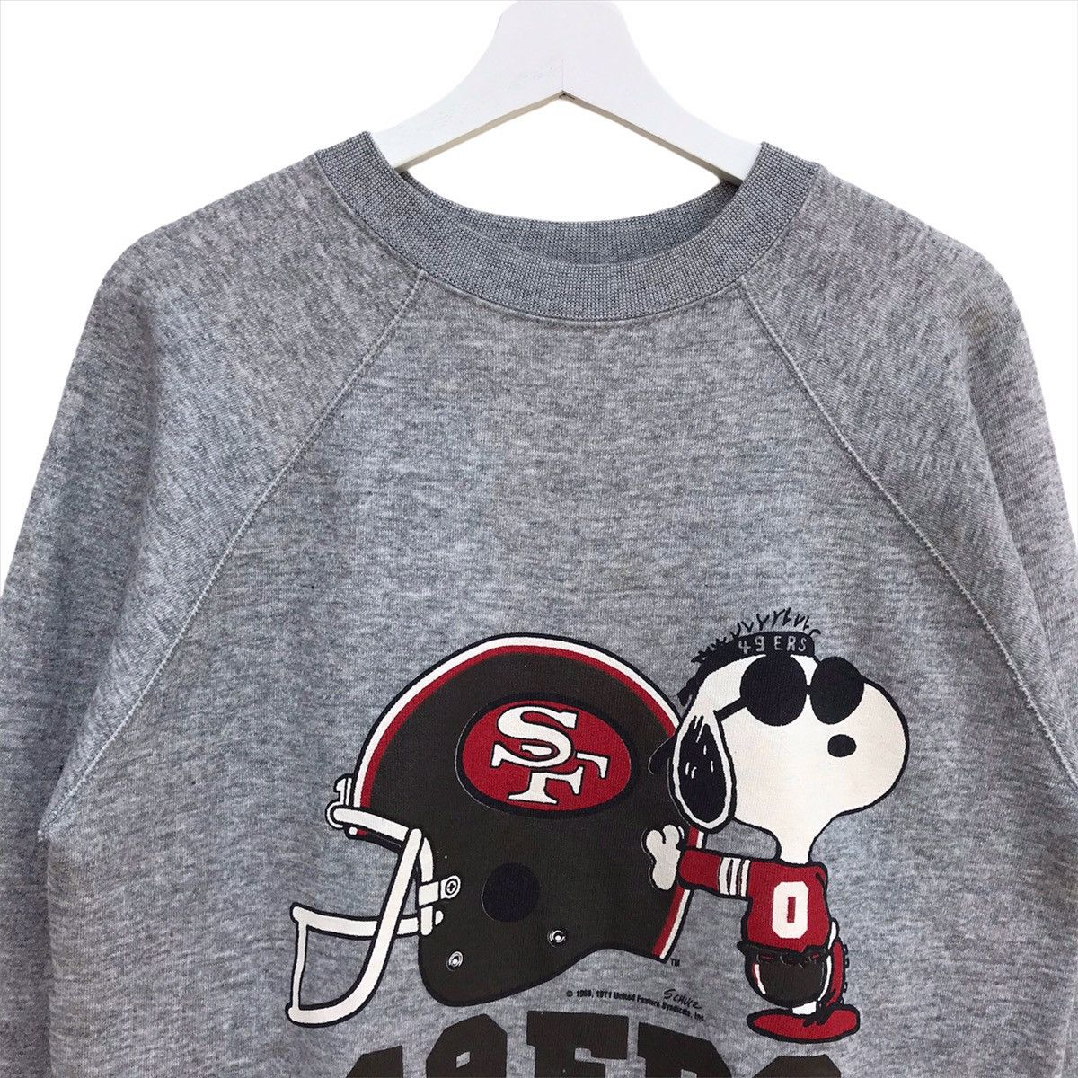 NFL Vintage 80’s joe cool 49ers big logo crewneck sweatshirt Size US M / EU 48-50 / 2 - 2 Thumbnail