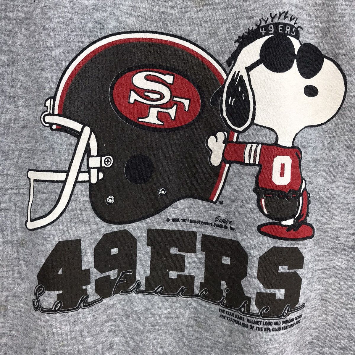 NFL Vintage 80’s joe cool 49ers big logo crewneck sweatshirt Size US M / EU 48-50 / 2 - 7 Thumbnail