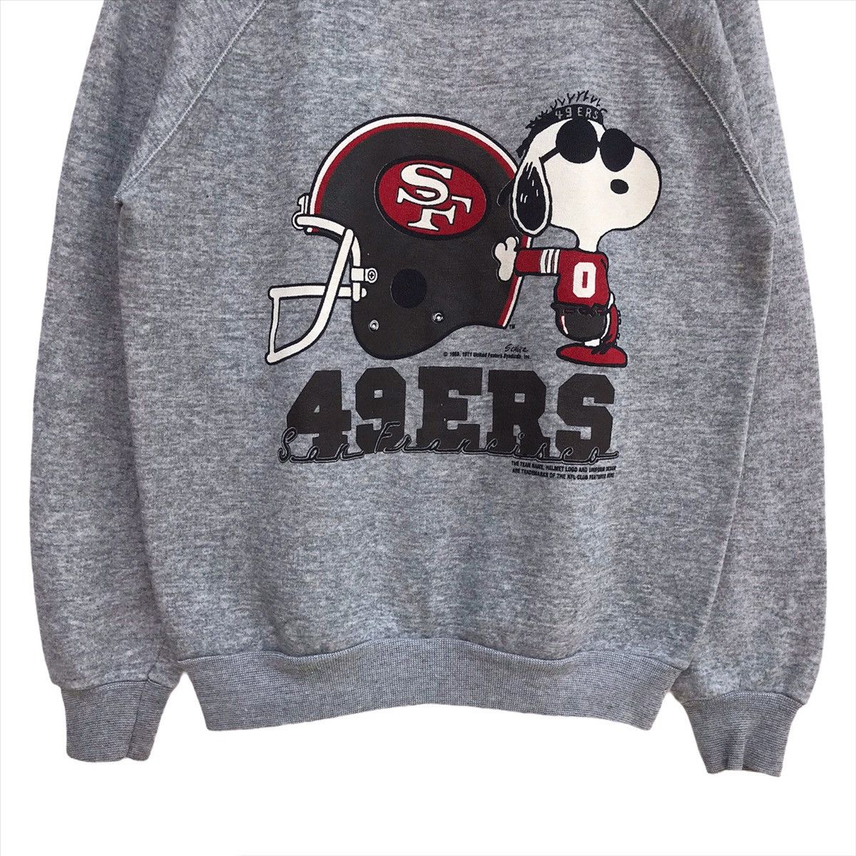 NFL Vintage 80’s joe cool 49ers big logo crewneck sweatshirt Size US M / EU 48-50 / 2 - 3 Thumbnail