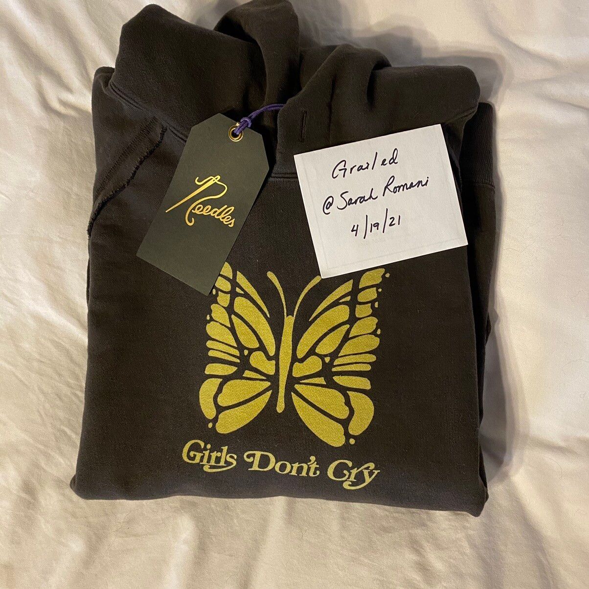Needles Girls Don't Cry x Needles Butterfly Hoodie | Grailed