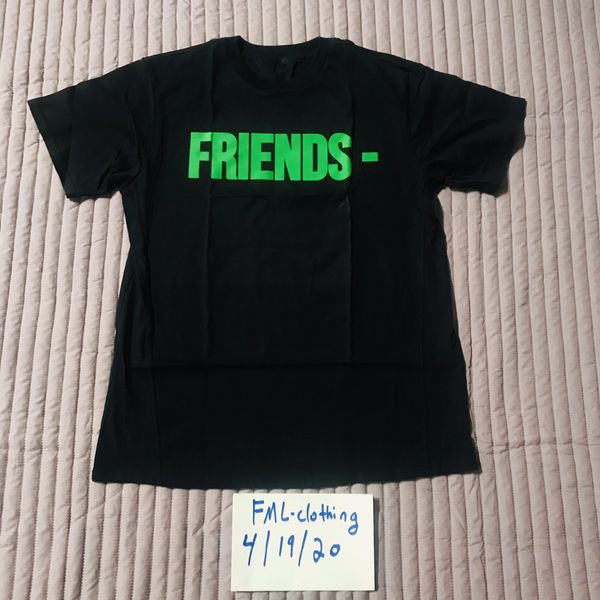 Vlone green friends store tee