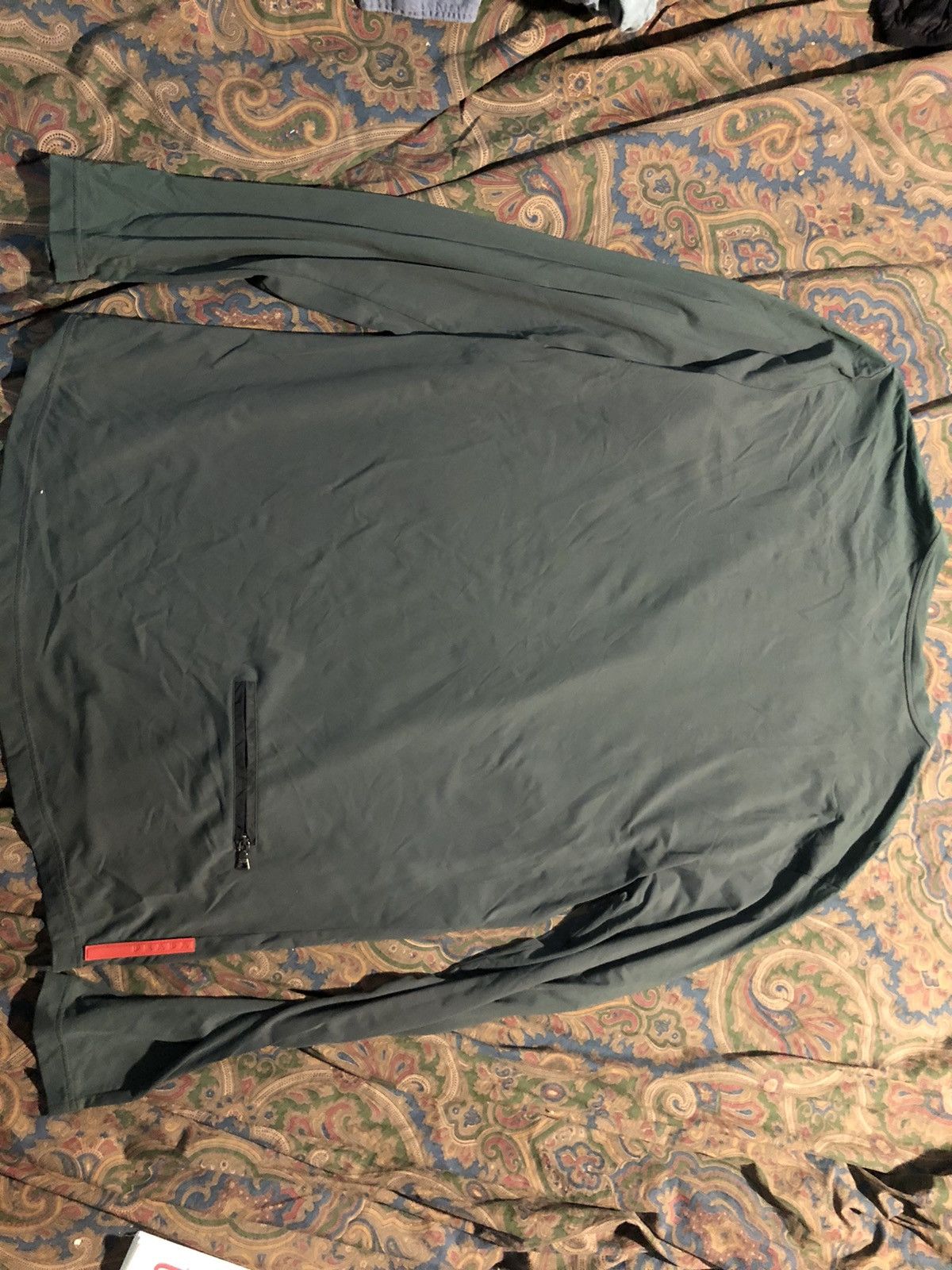 Prada Prada long sleeve t shirt Size US XL / EU 56 / 4 - 5 Thumbnail