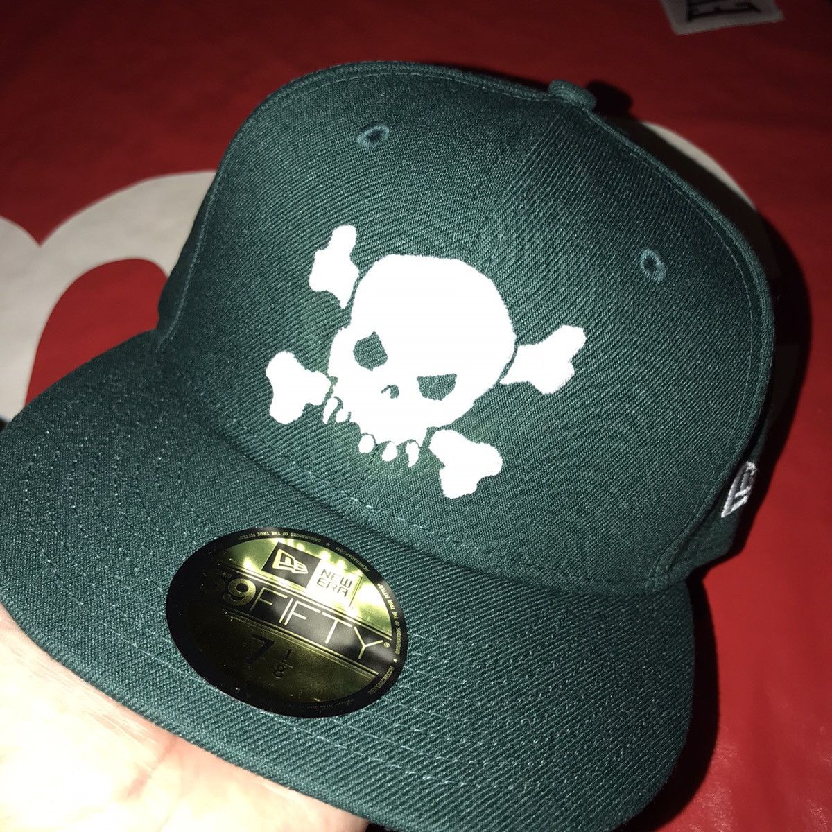 New Era × Supreme Supreme Skull New Era Fitted IN HAND | Grailed