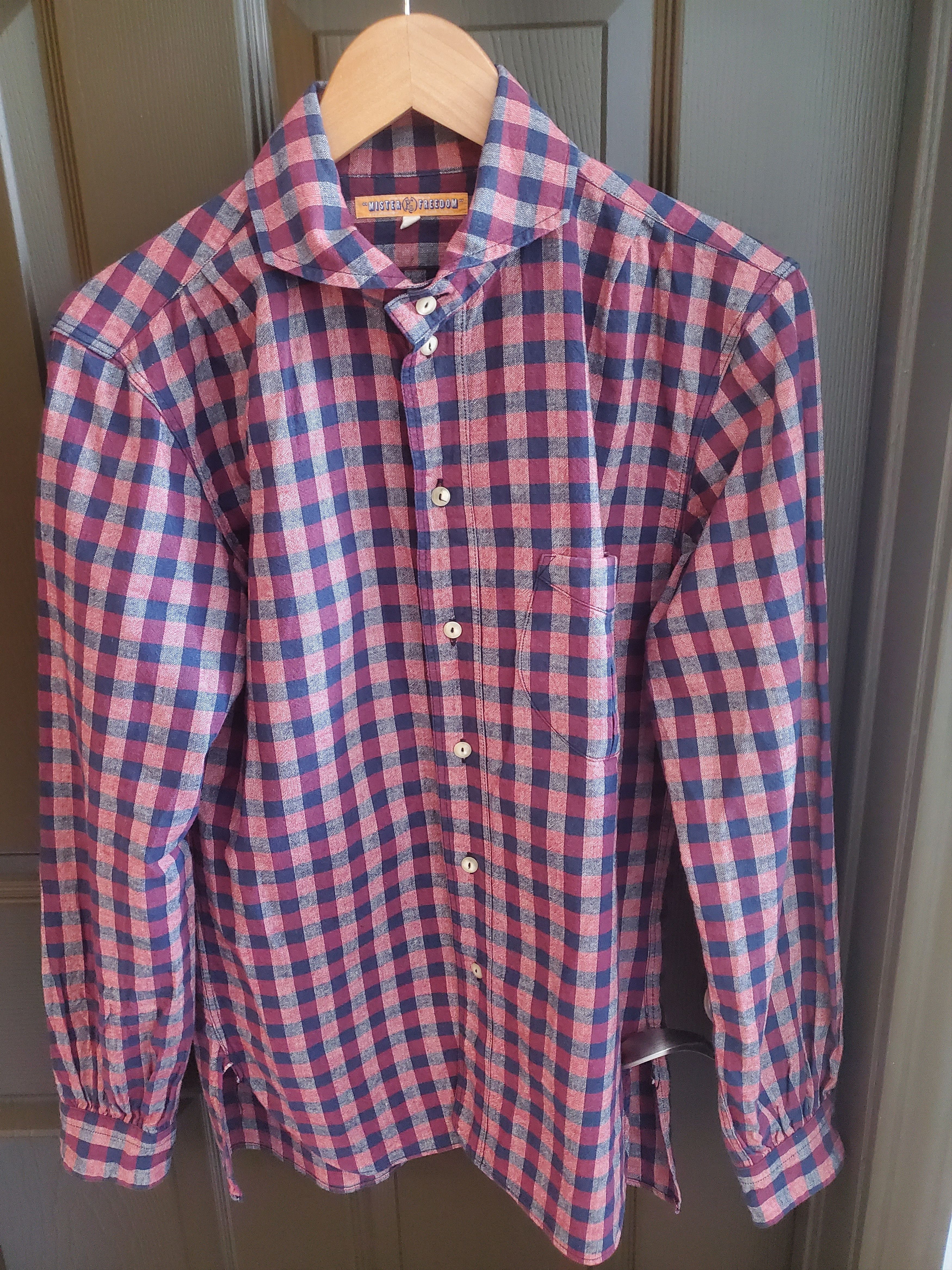Mister Freedom Mister Freedom Ranchero Shirt Woven Plaid Grailed