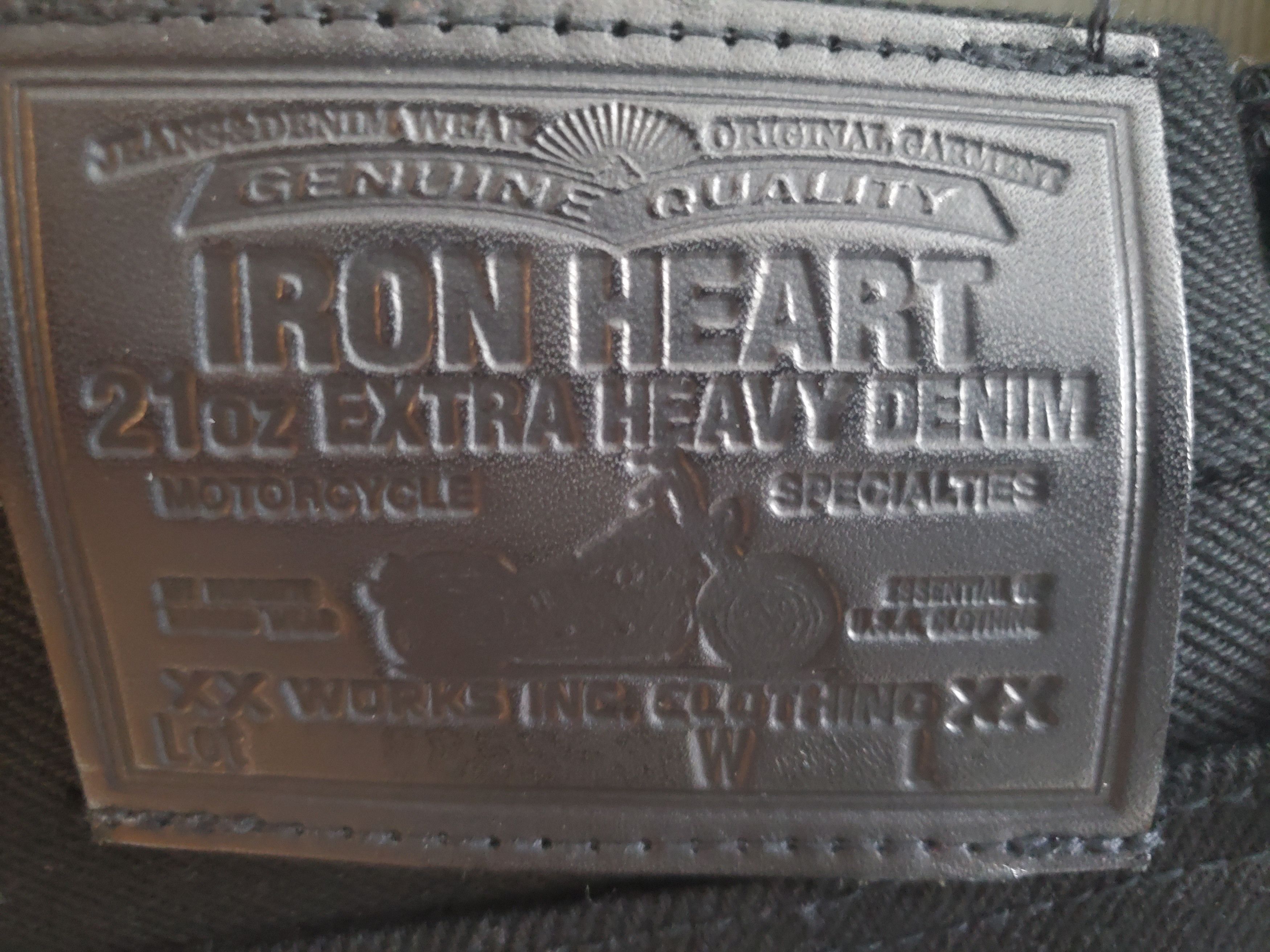 Iron Heart IH-888S-SB Iron Heart 21oz Non-Fade Superblack Size US 32 / EU 48 - 3 Thumbnail