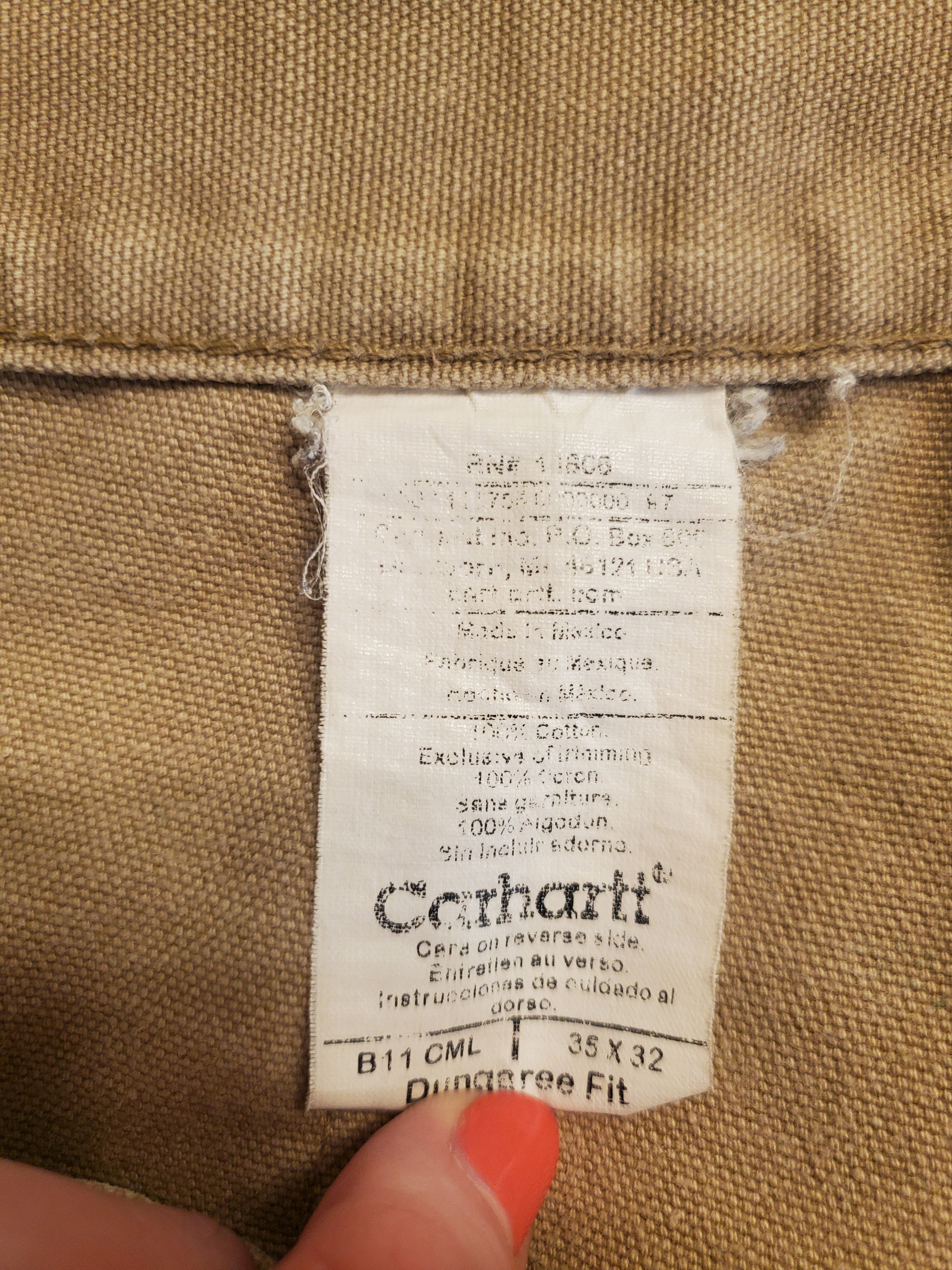 Carhartt × Vintage Vintage Carhartt Work Pants Size US 35 - 7 Thumbnail