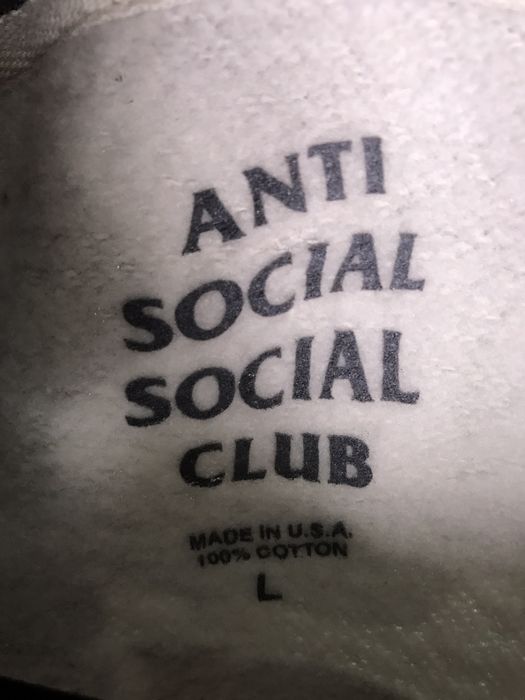 Anti social social club lucid store dreams hoodie