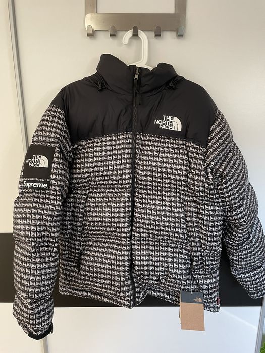 Supreme Supreme the north face studded nuptse black size M | Grailed