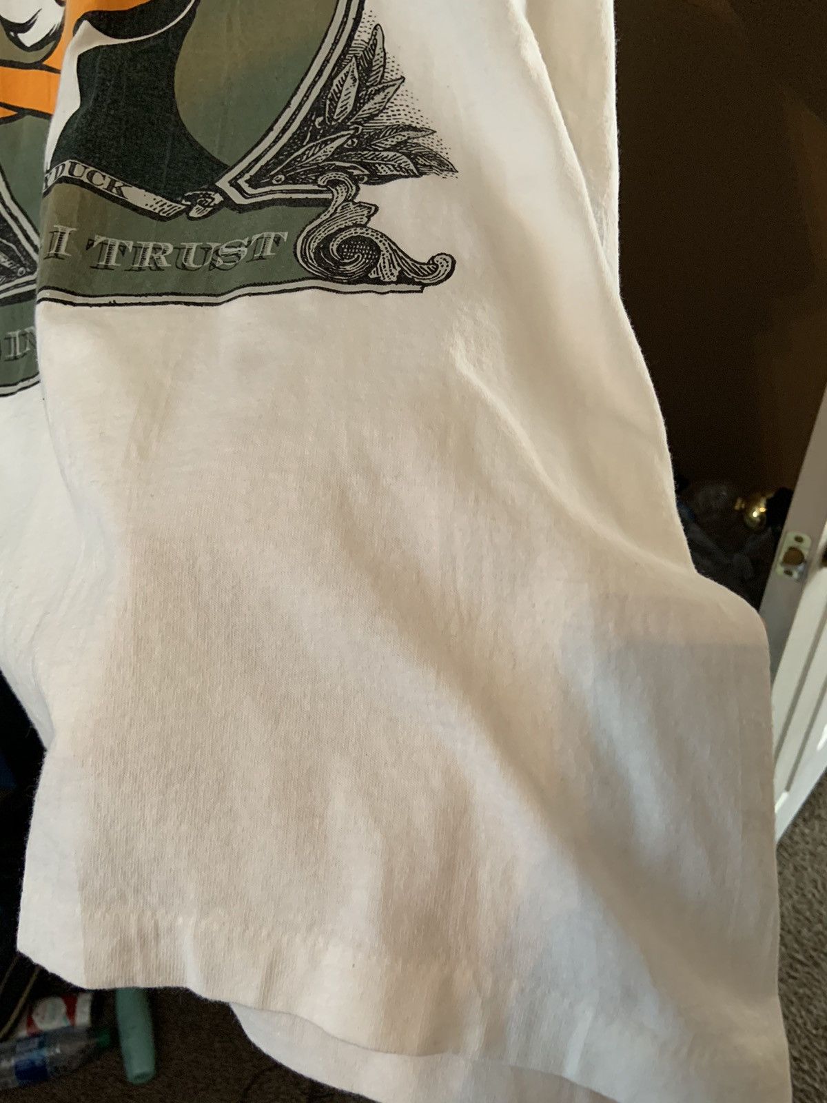 Other Vintage Looney Toons x Daffy Duck Greed (1995) T-Shirt Size US M / EU 48-50 / 2 - 3 Thumbnail
