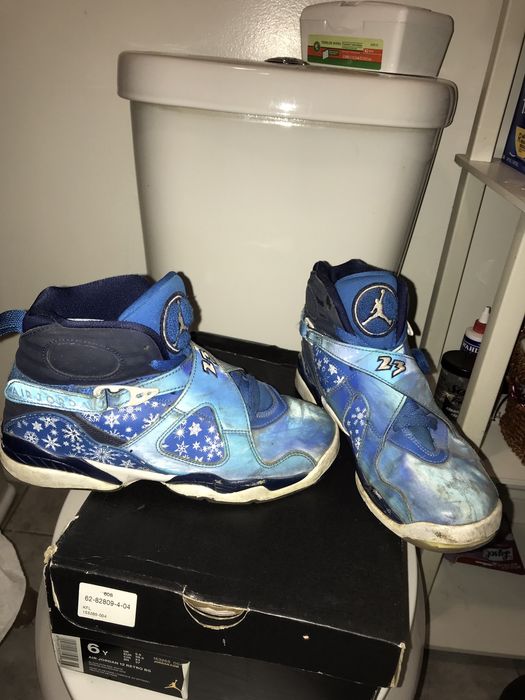 Air jordan 8 hot sale retro snow blizzard