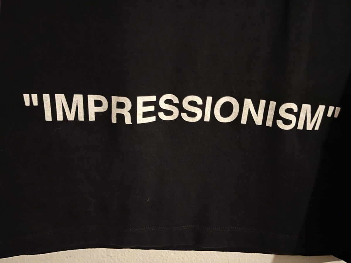 Off-White Off-White Impressionism Long Sleeve Shirt Mens Size M Size US M / EU 48-50 / 2 - 11 Thumbnail