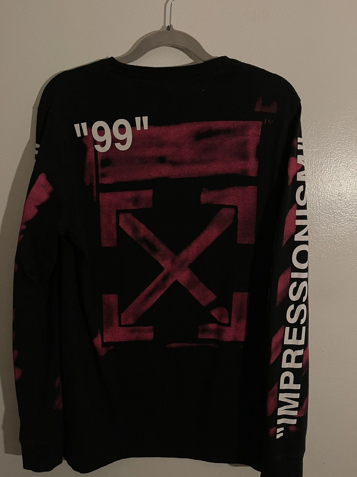 Off-White Off-White Impressionism Long Sleeve Shirt Mens Size M Size US M / EU 48-50 / 2 - 2 Thumbnail