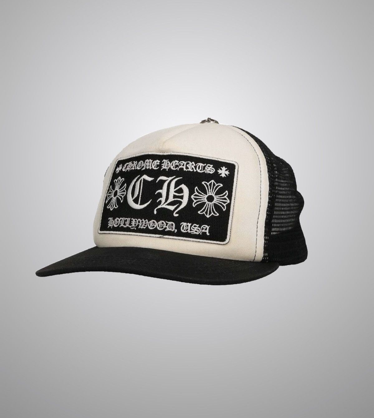 Chrome Hearts Chrome Hearts Trucker Hat CH Hollywood | Grailed