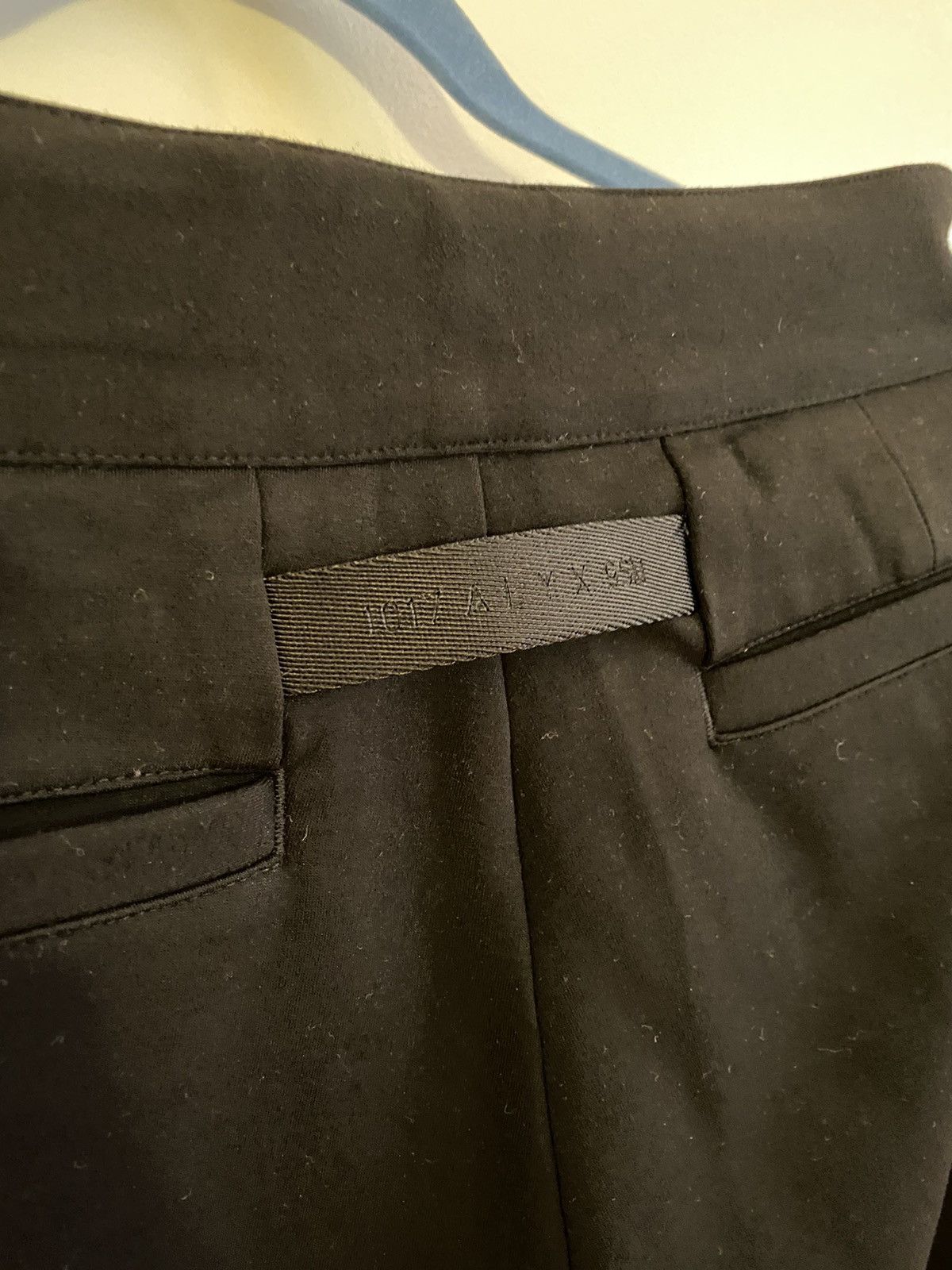 1017 ALYX 9SM Alyx Cropped Black Buckled Dress Pants Size US 30 / EU 46 - 2 Thumbnail