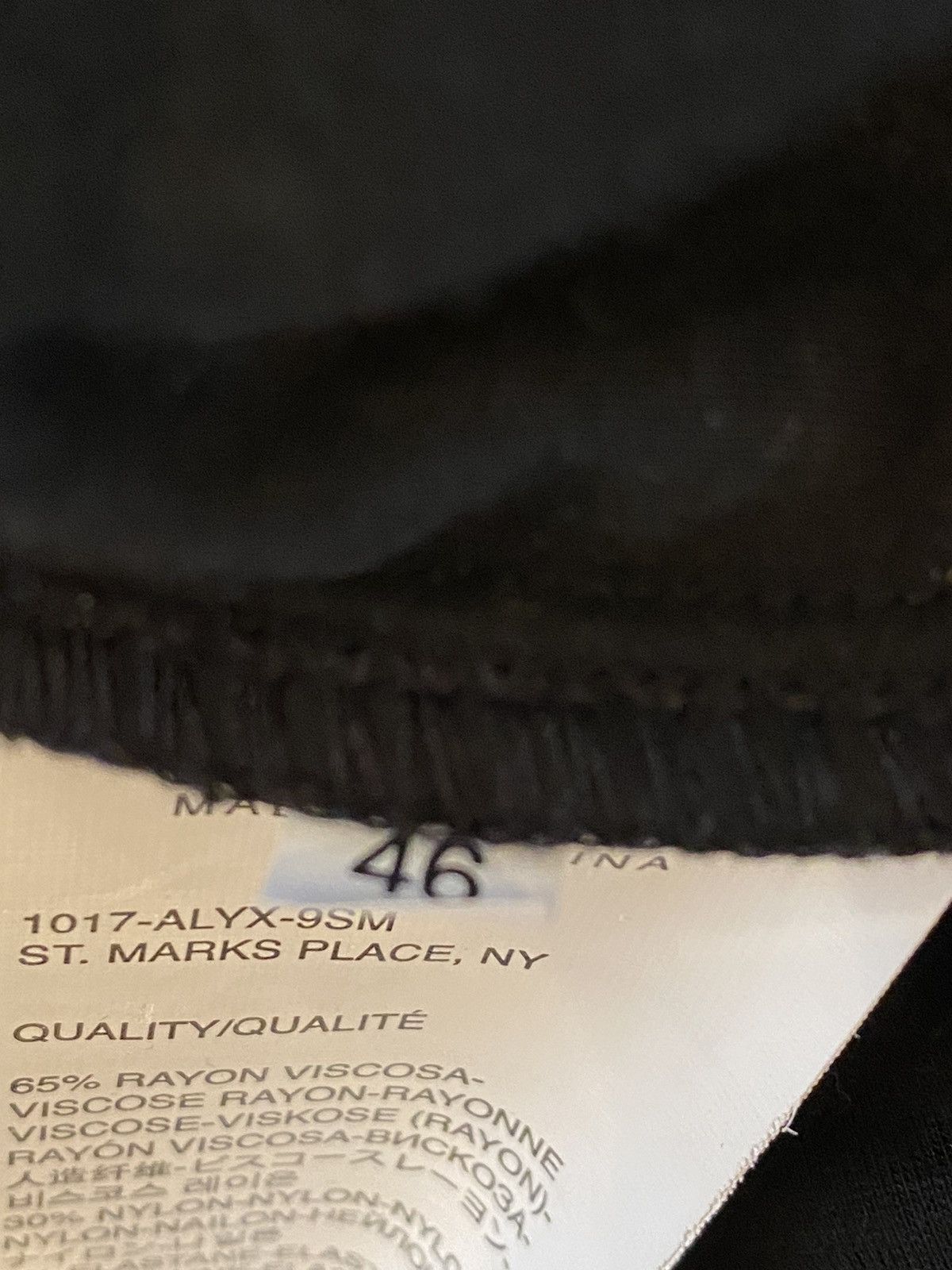 1017 ALYX 9SM Alyx Cropped Black Buckled Dress Pants Size US 30 / EU 46 - 6 Thumbnail