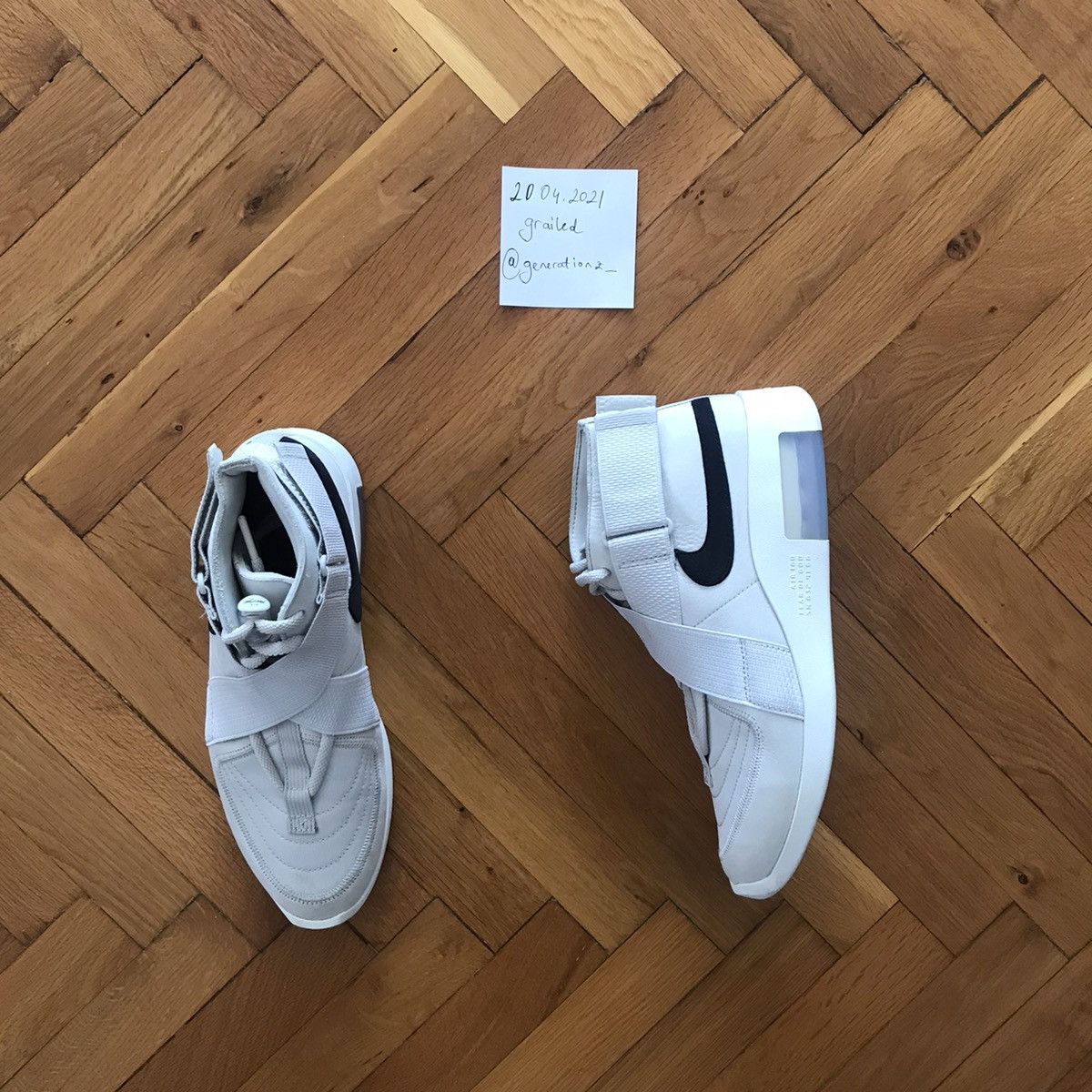 Nike Air Fear Of God Raid Light Bone 2019 | Grailed