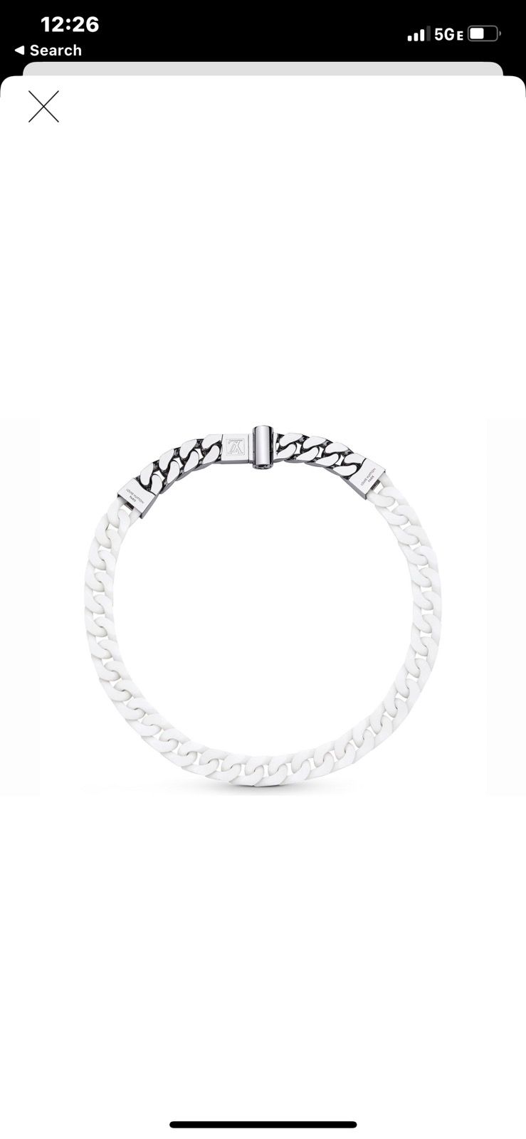 [in stock] VIRGIL X LV Cuban chain necklace bracelet