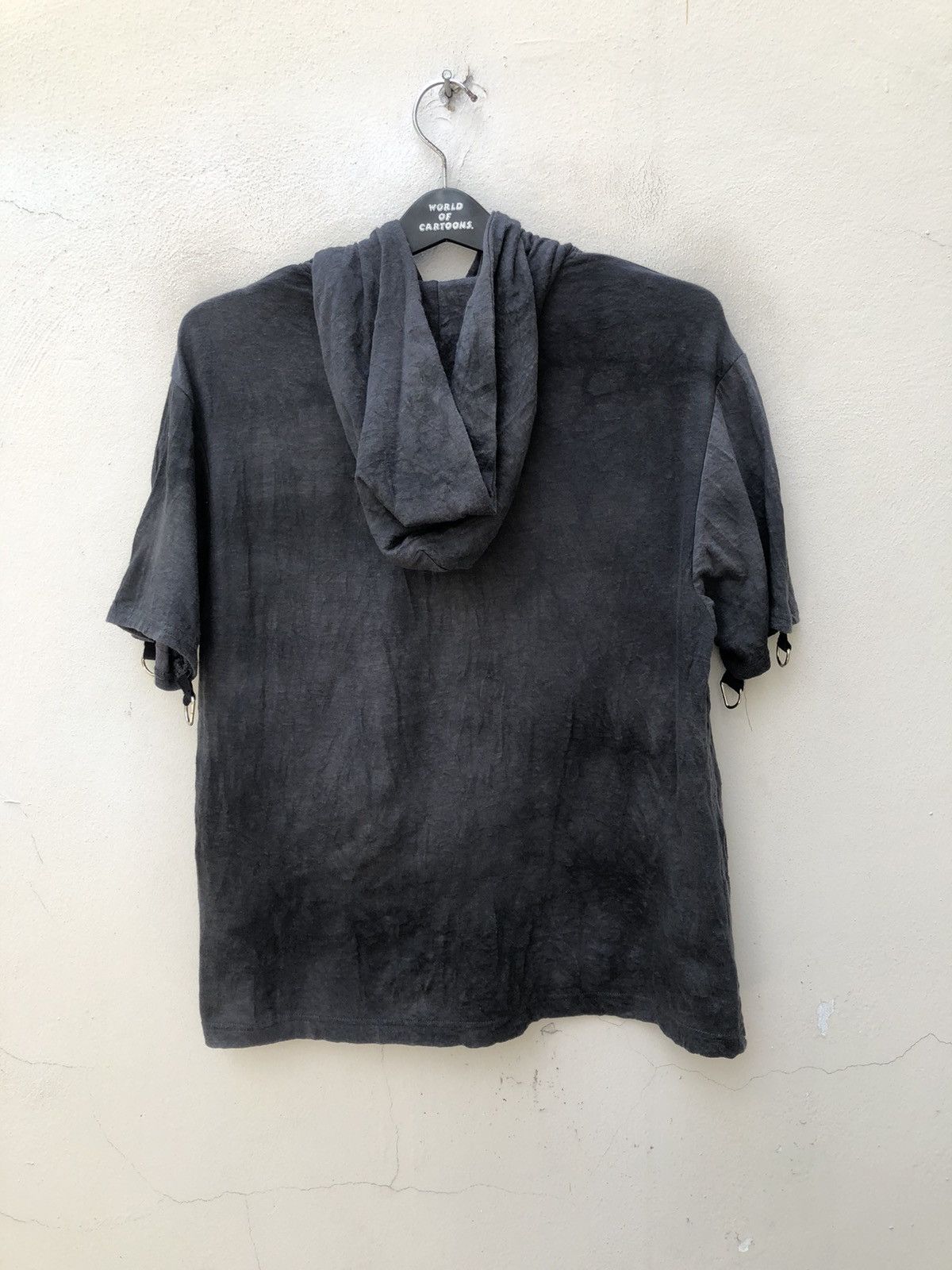 No Future × Vintage Vintage No Future Japan Short Sleeve Hoodie Sedi Shirt Size US L / EU 52-54 / 3 - 10 Thumbnail