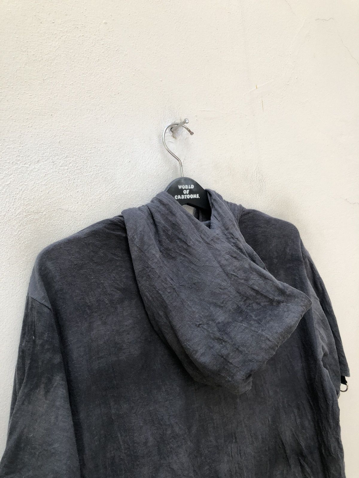 No Future × Vintage Vintage No Future Japan Short Sleeve Hoodie Sedi Shirt Size US L / EU 52-54 / 3 - 14 Thumbnail