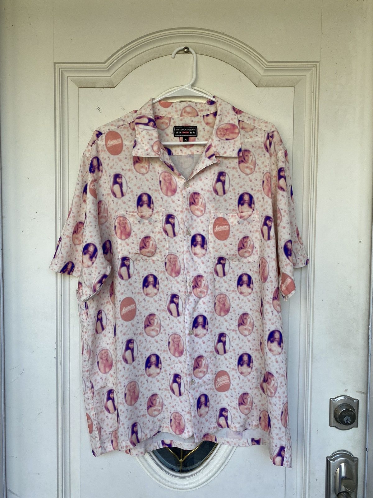 Supreme Supreme Hysteric Glamour Blurred Girls Rayon | Grailed