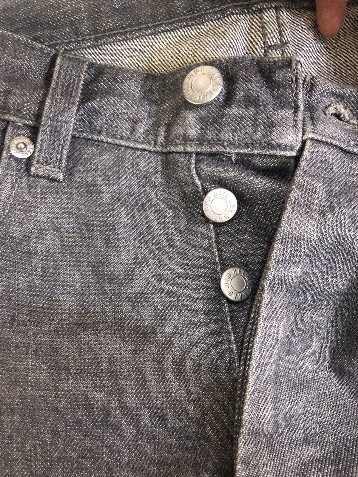 Helmut Lang Helmut Lang Italian Cut Released Hem Denim Size US 29 - 5 Thumbnail