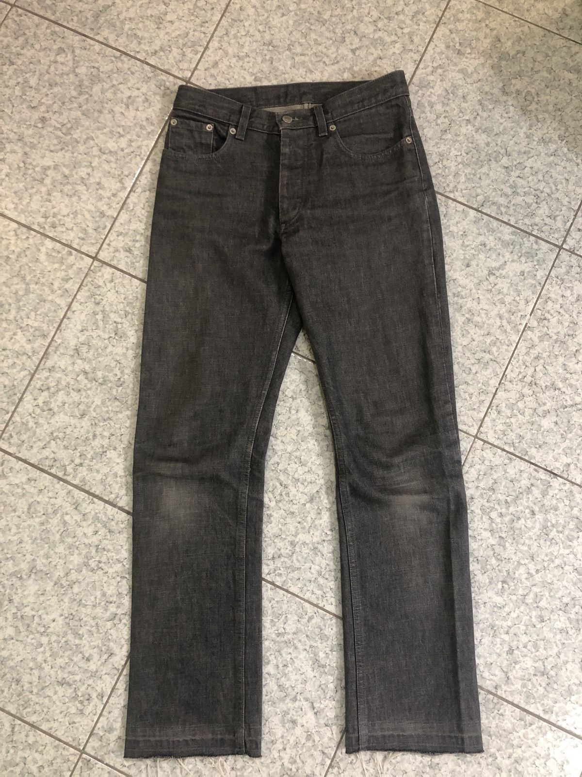 Helmut Lang Helmut Lang Italian Cut Released Hem Denim Size US 29 - 1 Thumbnail