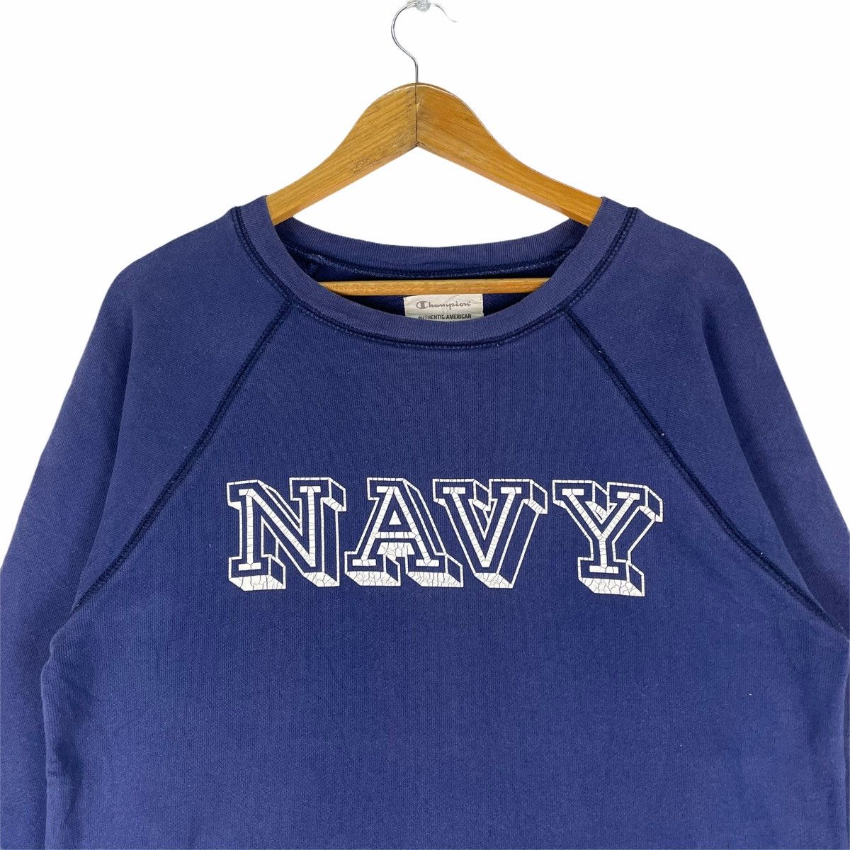 Champion ❄️CHAMPION Navy Sweatshirt Crewneck Size US L / EU 52-54 / 3 - 2 Thumbnail