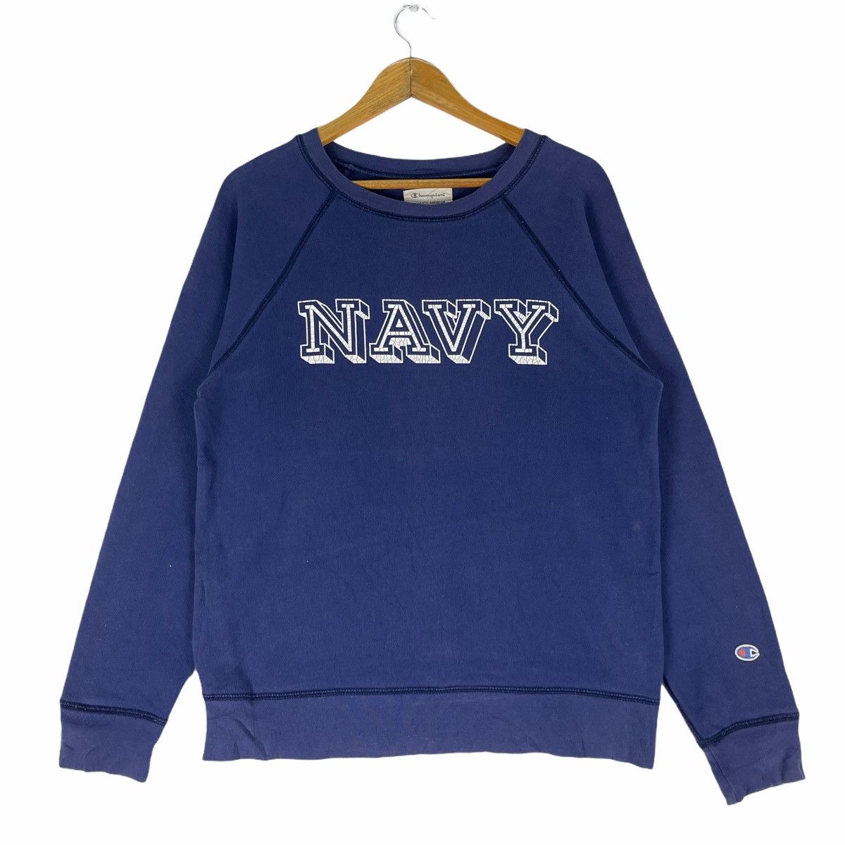Champion ❄️CHAMPION Navy Sweatshirt Crewneck Size US L / EU 52-54 / 3 - 1 Thumbnail