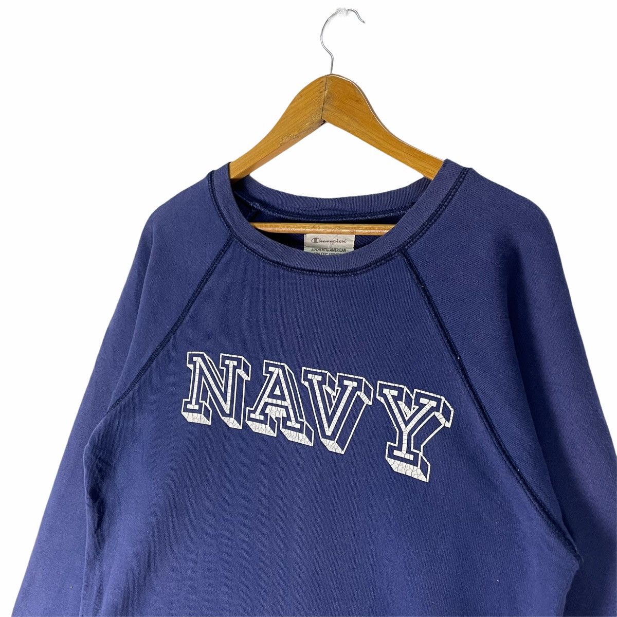 Champion ❄️CHAMPION Navy Sweatshirt Crewneck Size US L / EU 52-54 / 3 - 4 Thumbnail