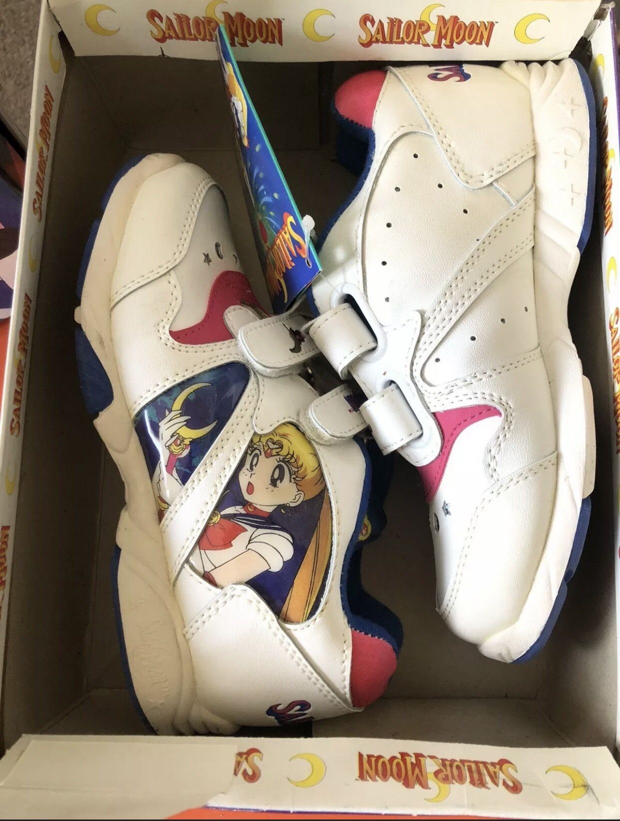 Vintage on sale 1995 Childrens Sailor Moon sneakers 11.5 Used