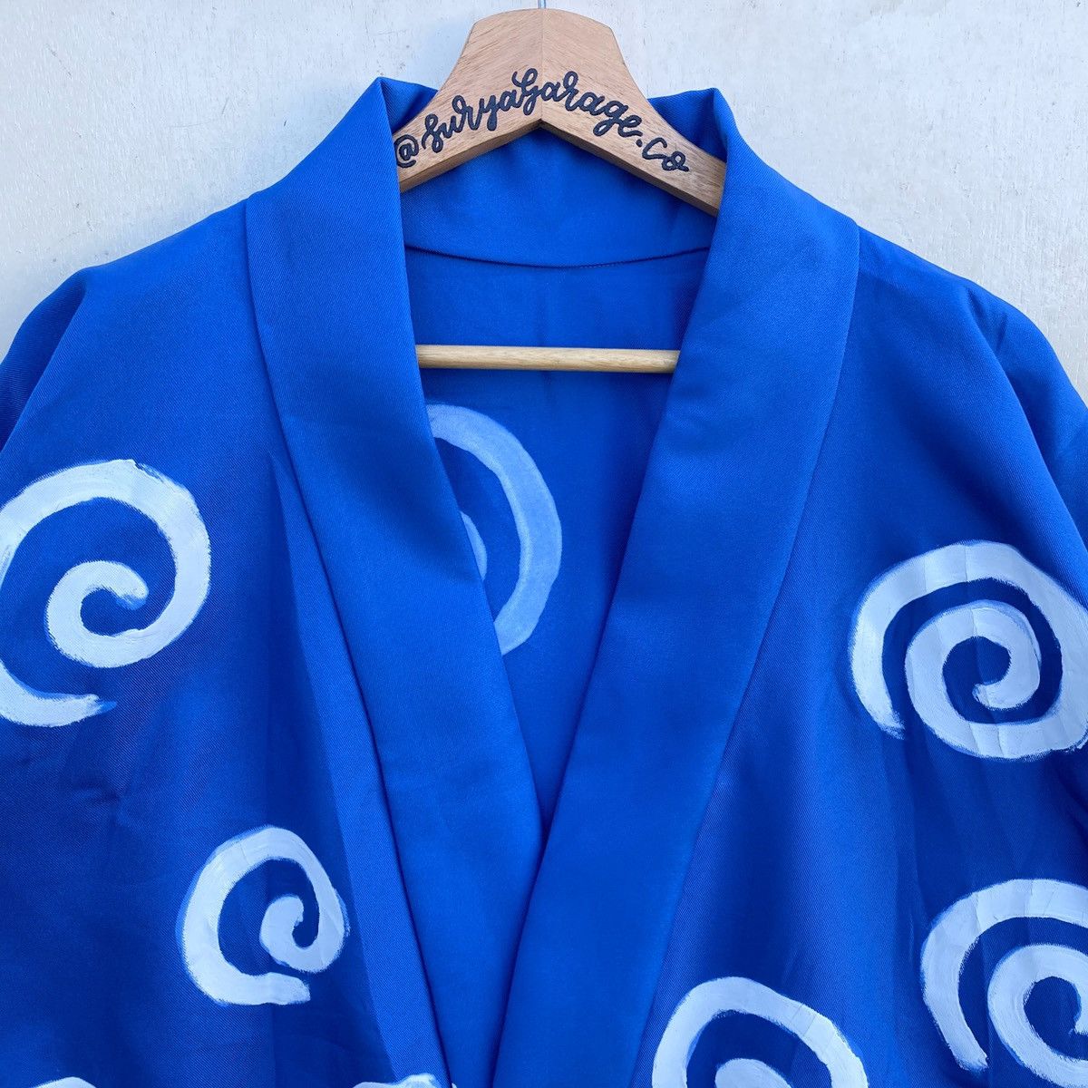 Japanese Brand × Vintage Vintage Custom Paint Kimono Japanese Traditional Size US XXL / EU 58 / 5 - 2 Thumbnail