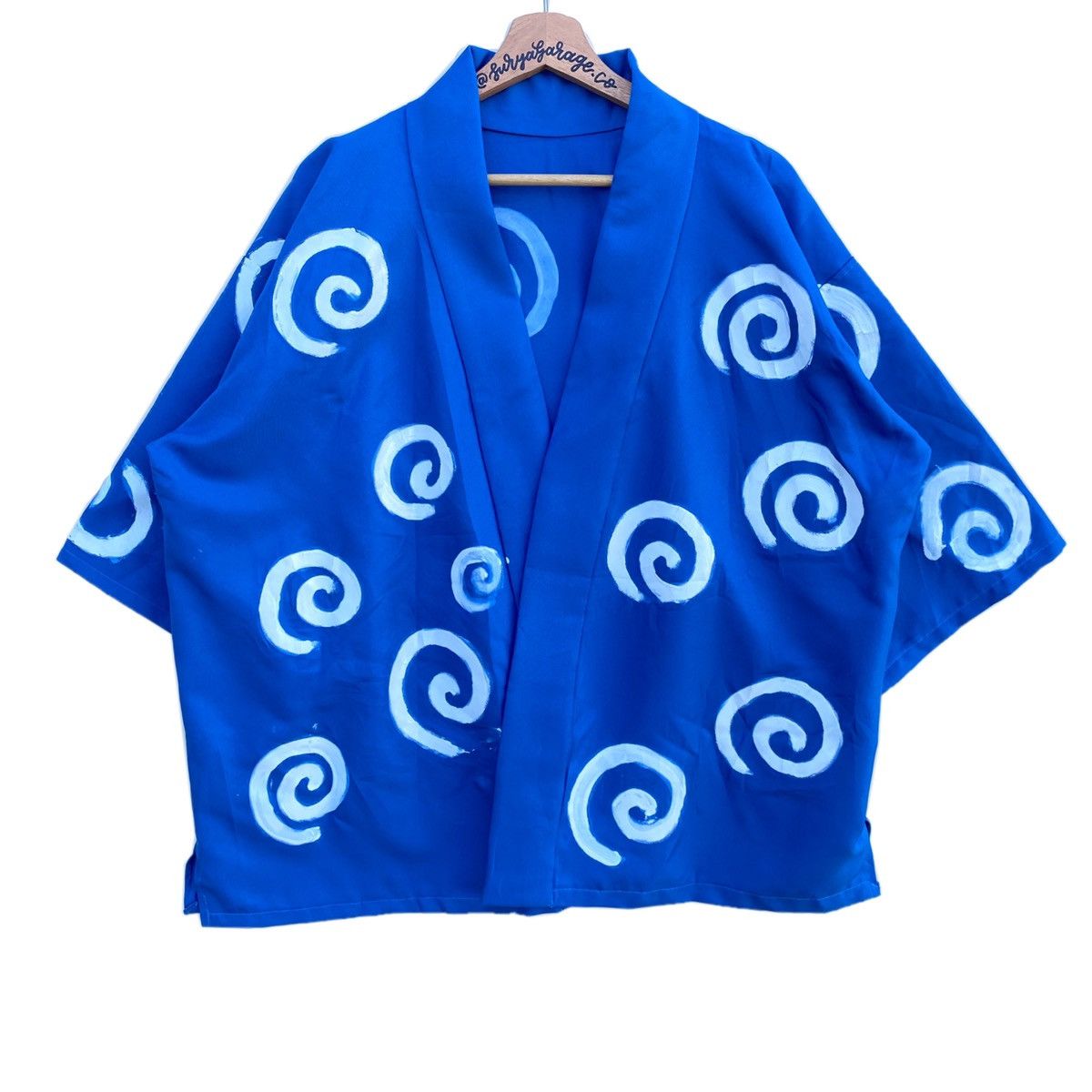 Japanese Brand × Vintage Vintage Custom Paint Kimono Japanese Traditional Size US XXL / EU 58 / 5 - 1 Thumbnail