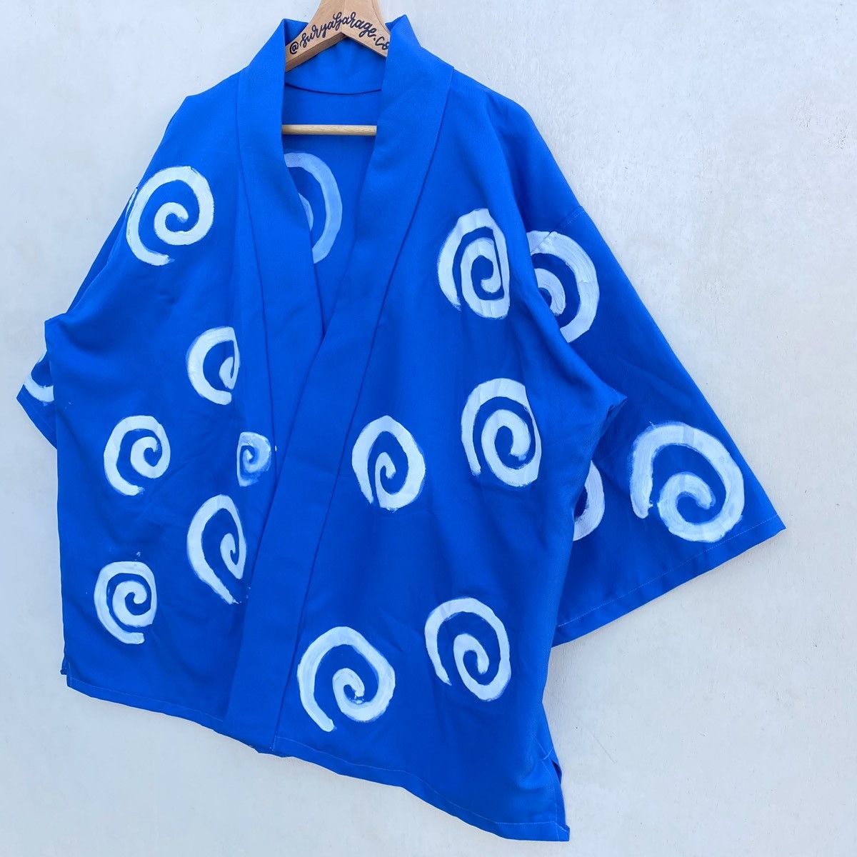 Japanese Brand × Vintage Vintage Custom Paint Kimono Japanese Traditional Size US XXL / EU 58 / 5 - 3 Thumbnail