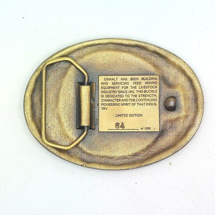 Other Oswalt Livestock Products Belt Buckle Longhorn Cow Grailed
