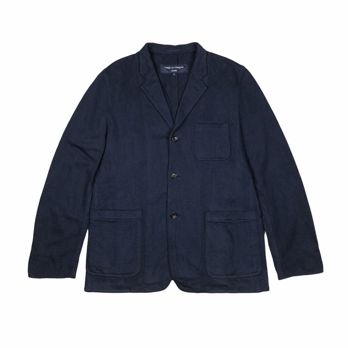 Comme des Garcons AD2007 Dyed Tapes Back Cotton Jacket