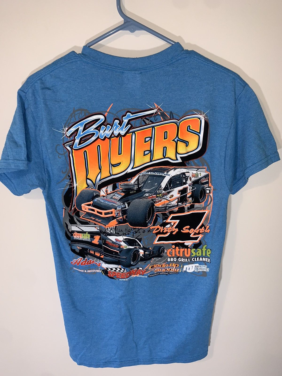 NASCAR × Racing Vintage Burt Myers Racing Shirt | Grailed 