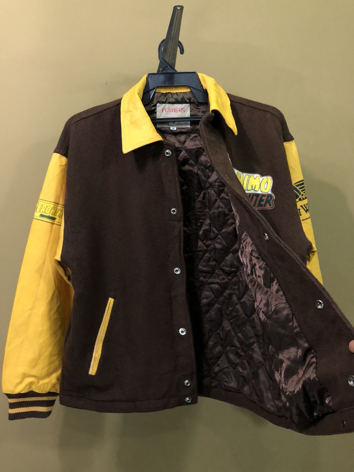 Vintage Vintage Geronimo Indian Fighter Varsity Jacket Size US M / EU 48-50 / 2 - 8 Thumbnail