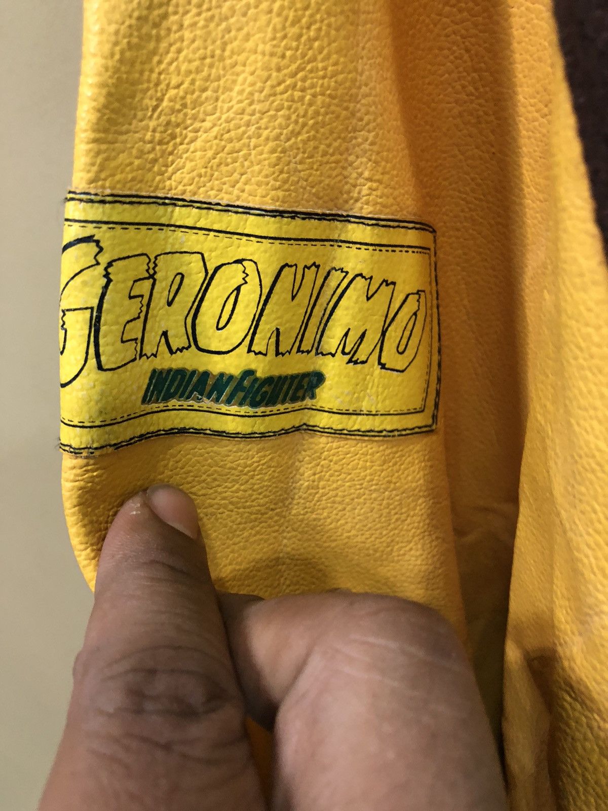 Vintage Vintage Geronimo Indian Fighter Varsity Jacket Size US M / EU 48-50 / 2 - 6 Thumbnail