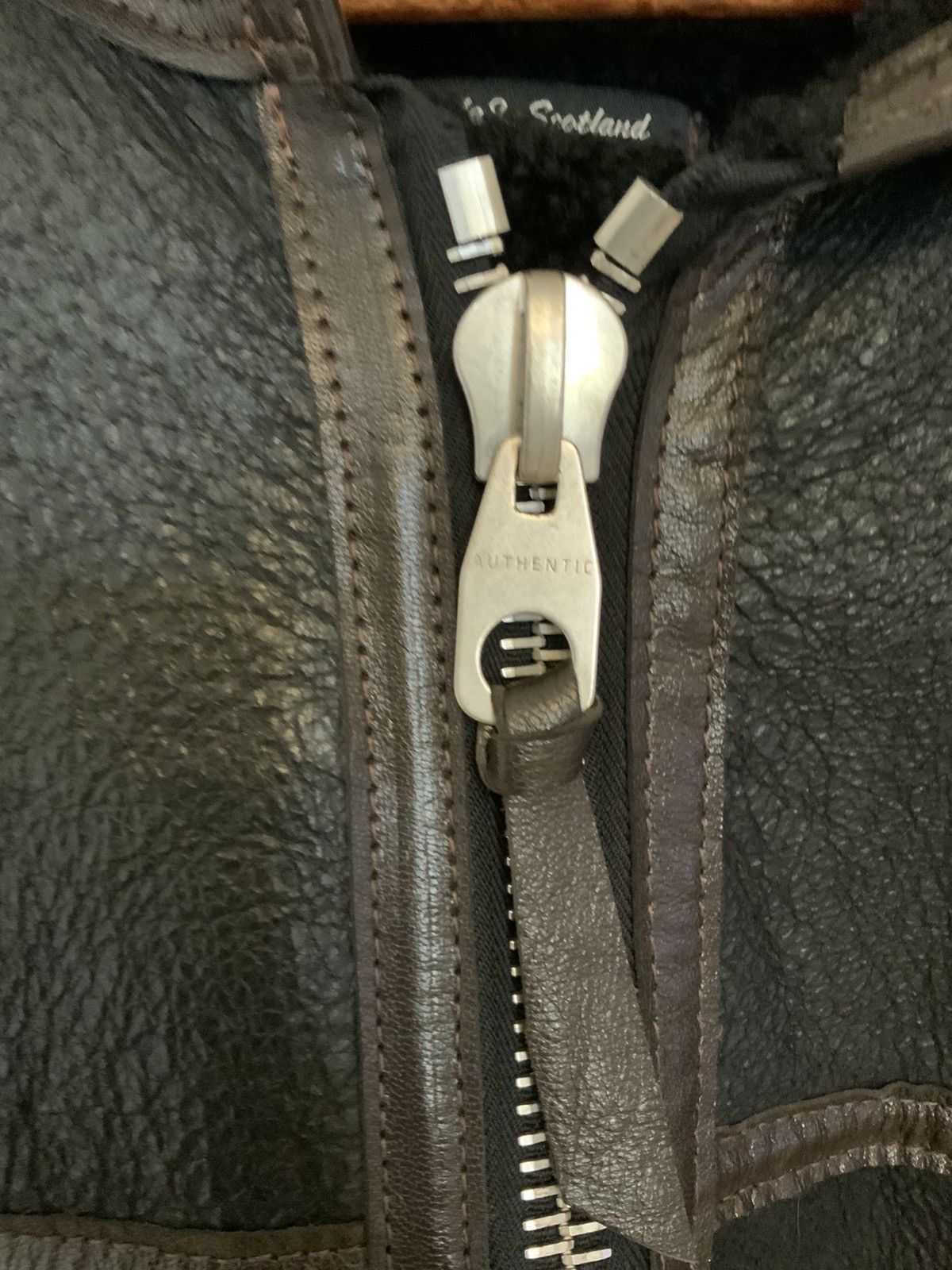 Nigel Cabourn Nigel Cabourn Leather “Sheepskin” Dropzone Nigel Cabourn Nigel Cabourn Leather “Sheepskin” Dropzone