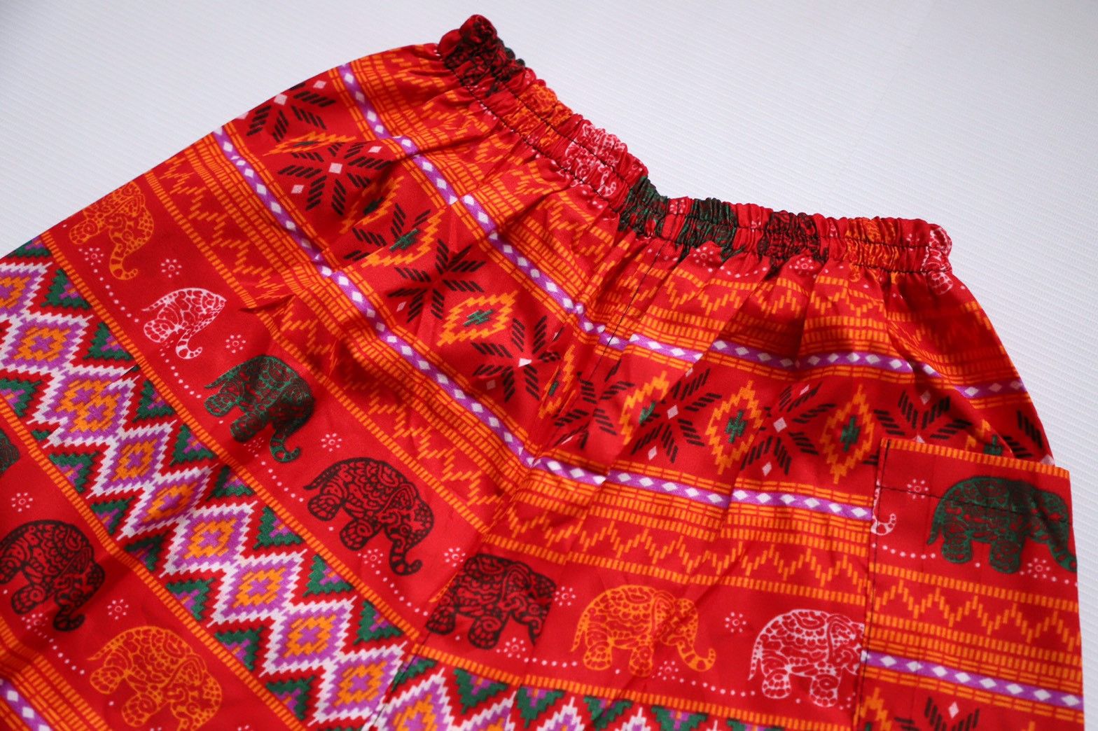 Designer × Native Casual shorts,Pants thai traditional pattern native elephan Size US 26 / EU 42 - 2 Thumbnail
